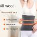 Yusseqdd Back Warmth Belt - Comfortable Breathable Wool Support Belt | Elastic Waist Moisture Absorbing - XXL Black Brushed - Buy Online on GoSupps.com