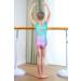 TFJH E Girls Gymnastics Leotard Cross Back One-Piece Dancewear 5-6Y Blue Dot - Buy Online on GoSupps.com