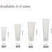 Zeoabsy 12pcs 100ml Transparent Frosted Soft Tubes - Hinge Lock Plastic Bottles for Cosmetics Gels & Creams - Ideal Travel Containers - Buy Online on GoSupps.com