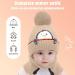 Rayson Baby Winter Warm Hat and Scarf Set with Fleece Lining for Kids - Coffee - Buy Online on GoSupps.com
