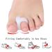 HAOSEM 2pcs Gel Toe Separator & Bunion Corrector - Prevents Big Toe Slipping Inward - Shop Now for Pain Relief & Comfort - Buy Online on GoSupps.com