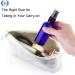 Hydior 2oz Small Fine Mist Spray Bottles For Essential Oils Blue Glass Spray Bottle 3 Pack - Buy Online on GoSupps.com