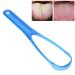 Buy Blue Tongue Scraper Cleaner | Portable Metal & Plastic Tongue Cleaning Brush Kit for Fresh Breath - Buy Online on GoSupps.com