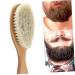 Beaupretty Beard Hairbrush & Comb - Mustache Grooming Facial Cleansing Anti-Static Wooden Brush for Men - Buy Online on GoSupps.com