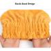 Microfiber Hair Towel Set for Women - Cute Quick-Dry Hair Turban & Bathing Cap - Soft & Absorbent 2 Pieces (Pink & Yellow) - Buy Online on GoSupps.com