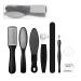 Foot File Pedicure Sets for Feet 8 in 1 Foot Files Foot Care Foot Scrubber Kit Hard Skin Remover Foot File Scraper Grater Rasp Dead Skin Remover Callus Remover Shaver for Women Men
