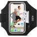 Eotw cell phone pocket jogging - sports hardship mobile phone holder arm with Airpods bag for iPhone 15/14/12/11 Pro/x/8 Galaxy S24/S22 FE Mobile phone bracelet jogging for running (5.4 " 6.1") for 5.4 " 6.1 "