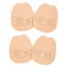 FOMIYES 2 Pairs Forefoot Half Size Pad Women Heel Cushion Inserts High Heels Half Pads Foot Protection Insoles High Heel Half Pads Non Shoe Inserts Ball of Foot Pad Half Foot Pads Leather