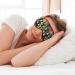 Shop Gymnastics Game Print Eye Mask | Adjustable Blackout Sleep Mask for Men & Women - Best Sleep Aid - Buy Online on GoSupps.com