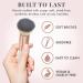Rose Gold Kabuki Brush for Makeup - Professional Flat Top Foundation Brush for Blending Liquid, Cream, and Powder - Cruelty-Free by Lily England - Buy Online on GoSupps.com