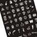 Shop Nail Art Plates & Stamping Templates | Geometric & Skull Patterns | International Shipping - Buy Online on GoSupps.com