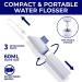 ORAVIX Manual Water Flosser - Tonsil Stone Irrigator for Travel Teeth Cleaning | Soft Floss Remover and Mini Tonsil Cleaner - Orali - Buy Online on GoSupps.com