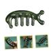 Frcolor Jade Gua Sha Massage Comb - Acupuncture Head Massage Tool for Scalp & Meridian | Wide Tooth Hairbrush - Buy Online on GoSupps.com
