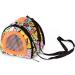 La La Pet 2 in 1 Portable Small Animals Hamster Carrier Bag & Warm Bird Nest Hammock House with Detachable Strap Zipper & Breathable Mesh Window Pet Outdoor for Parrot Guinea Pig Squirrel