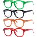Eyekepper 4 Pack Bifocal Reading Glasses - Oversized Progressive Lenses Stylish Gradient Glasses for Women 4 Pieces Mix 2.0 x