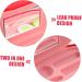 Shop JECOMPRIS Double-Layer Glasses Case & Contact Kit in Pink - Perfect Travel Accessories for Women | Includes Contact Lens Solution & Mirror - Buy Online on GoSupps.com