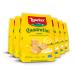 Loacker Quadratini Lemon bite-size Wafer Cookies| LARGE Pack of 6 | Crispy Wafers with 4 creamy layers of finest Lemon cream filling | great for snacks & desserts | Non GMO | No artificial flavorings, colors or preservatives | 8.82 oz per bag Lemon 8.82 O