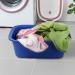 Sosody Colorful 18 Quart Rectangular Washing Basins Dish Pans Kitchen Sinks Plastic Tubs Deep Blue Deep Green White 3 Packs - Buy Online on GoSupps.com