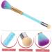 CIMAXIC 1pc Fingernail Brush Stuckers Nail Scrub Brush Nail Duster Brush Nail Scrubbing Brush Nail Collector Soft Nail Brush Toe Cleaning Brush Nail Dust Collector Portable Nail Polish 18*3cm Blue - Buy Online on GoSupps.com