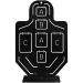 ACTIONUNION Airsoft Target All Metal Shooting Target Stainless Steel (Black Lacquer)