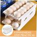 Yardenfun Egg Holder Box Refrigerator Holder Double-layer Capacity Egg Organizer Container Dispenser Kitchen Fridge Egg Storage - Buy Online on GoSupps.com