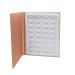 16 Pairs Eyelash Book Eyelash Storage Book Makeup Display Sample Glitter Paper False Eyelashes Makeup Storage Container