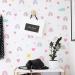 72 PCS Small Watercolor Rainbow Wall Decor Stickers for Nursery - Classic Style - Buy Online on GoSupps.com