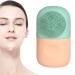 Wpsagek Face Ice Mold - Silicone Ice Roller Facial Ice Mold - Food Grade Facial Ice Mold Remove Fine Lines Cleansing Makeup Gray Powder