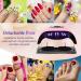 248W UV LED Nail Lamp with 60 LED Beads | 4 Timer Auto Sensor, LCD Touch Screen | Professional UV Light Nail Dryer for Gel Polish | Salon & Home Use - Buy Online on GoSupps.com