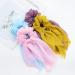 8 Pack Colorful Chiffon Ribbon Hair Bows for Girls - Silk Scrunchies Set for Thick Hair - Ponytail Holders and Headbands for Women - Buy Online on GoSupps.com