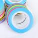 Buy Healifty 27-Piece Nail Art Sticker Set - Whiteboard Tape Lines Gold & Silver Adhesive Nail Strips - Perfect for Creative Nail Art Designs | International Shipping Available - Buy Online on GoSupps.com