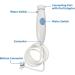 Sunlera Oral Irrigator Handle Replacement Hose for WP-100 - High-Quality Universal Fit for Enhanced Oral Care - Buy Online on GoSupps.com