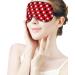 Black and White Polka Dots Sleep Mask for Women | Adjustable Eye Shades with Elastic Strap - Best Sleep Accessory - Buy Online on GoSupps.com