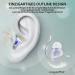 DONGSHEN Reusable Noise Cancelling Ear Plugs for Sleeping - Ultra Soft Silicone Earplugs for Deep Sleep, Concerts, and More (Blue) - Buy Online on GoSupps.com