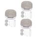 JECOMPRIS 3 sentences care box for colored contact lenses lentes de contacto contact lens tank LINENENETUI-kit Storage container Steine duplex box organizer suite different colors x 3 pieces 7.1x7.1x2.5cmx3pcs