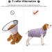 Ouuonno XXL Purple Striped Recovery Suits for Dogs & Cats | Surgical Anti-Lick Vest for Abdominal Wounds & Skin Conditions - Buy Online on GoSupps.com