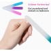 3-Piece Colored Crystal Glass Nail File Set | Professional Glass Files for Baby & Adult Nail Care | Washable & Dual-Sided for Natural Nails - Buy Online on GoSupps.com