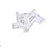 Semetall 2Pack Mini 2" Hand Measuring Gauge for Quilting Sewing and Patchwork Plastic Silver 2 Inch - Buy Online on GoSupps.com