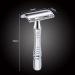 BAILI Classic Double Edge Safety Razor Set with Platinum Blade - Silver BD176 - Buy Online on GoSupps.com