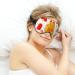 LynaRei Japanese Good Luck Cat Sleeping Mask - Style-4 | Adjustable Strap Blindfold for Light Blocking - Buy Online on GoSupps.com