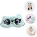 Homoyoyo Cache- il De Sommeil Peluche Portable Masque Pour Dormir Avec Grands Yeux Amusants Protection Pour Yeux Vert - Buy Online on GoSupps.com