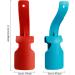 Lazy Shoe Helper Set - Portable Shoe Slider Tool for Easy On/Off - Blue/Red - One Size Fits Most - Buy Online on GoSupps.com