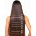 100% Remy Natural Black Clip-In Hair Extensions - 20 Inch 70g 7 Pieces Full Head Weft - Premium Quality Straight Hair - Buy Online on GoSupps.com