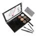 WOONEKY 1 Set Eyebrow Powder Set Eyebrow Cosmetics Accessory Natural Eyebrow Powder Abs