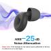 Super Soft Reusable Noise Cancelling Ear Plugs for Sleep - 25dB Protection - 6 Ear Tips Included - Buy Online on GoSupps.com