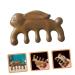 CLISPEED Green Sandalwood Massage Comb - Antistatic Wooden Hair Comb for Relaxation & Healthy Hair - Buy Online on GoSupps.com