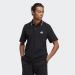 Buy Adidas Male Adult Essentials Piqu Polo Shirt - Black Short Sleeve Size L | International Shipping Available - Buy Online on GoSupps.com