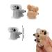 10 PCS Koala Stuffed Animal Hair Clips - Cute Small Hair Claw Clips for Women and Girls - Buy Online on GoSupps.com