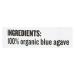 Madhava Natural Sweeteners Organic Amber Raw Blue Agave 11.75 oz (333 g) - Buy Online on GoSupps.com