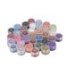 NOLITOY 30pc Party Dust Multi-colors Glitter Eye Cosmetic Pigments Makeup Loose Shimmer Eyeshadow Shadow